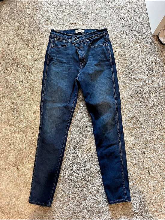 Madewell Denim - Madewell 10" High-Rise Skinny Jeans Blue Waist 29